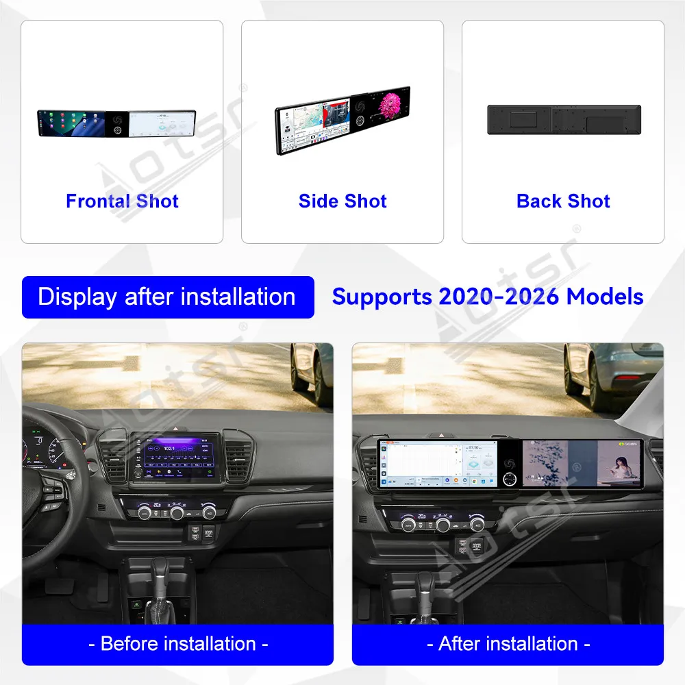 For Honda City 2020-2026 Android 15 OS 12.3
