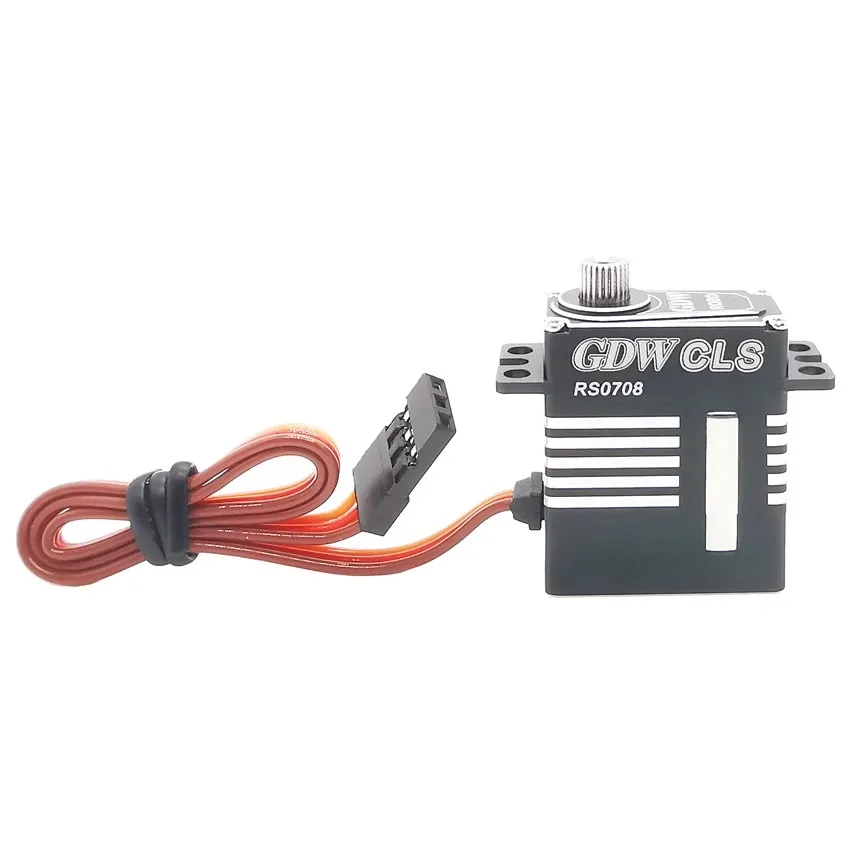 GDW RS0708 7.5kg 20g 0.08 Sec 180° 270° 350° High Speed Coreless Motor Metal Gear Mini Digital Servo For RC Car Helicopter Robot