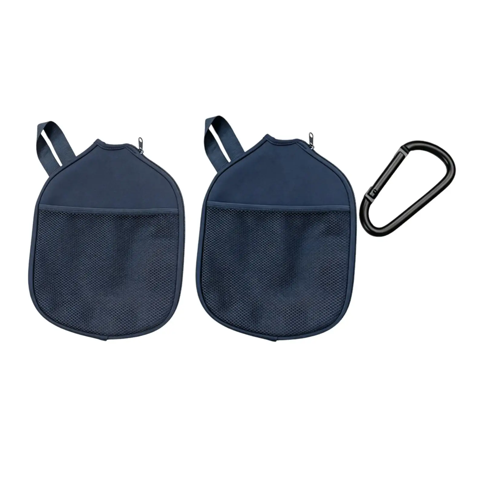 Portable Pickleball Paddle Cover Sturdy Racket Case Bag Durable Diving Material Sleeve for Outdoor Activities
