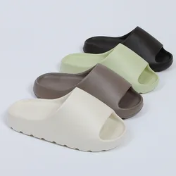 Coconut Slippers Feel like Stepping on Shit Thick-soled Sandals Summer New Non-slip Wearing Sandals（Shoebox not included）