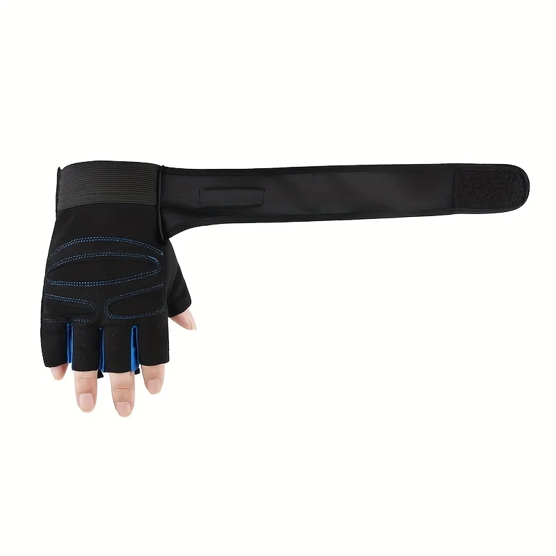 Fitness Half Finger Gloves Men And Women Wrist Guard Sports Dumbbell Riding Non Slip Horizontal Bar Exercise Training