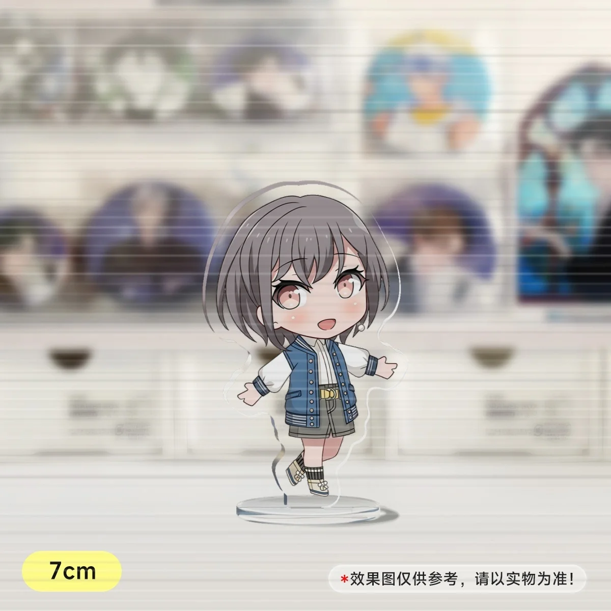 أنيمي BangDream MYGO الاكريليك الشكل حامل نموذج أنون Chihaya مكتب الديكور جمع لوحة لعبة هدية