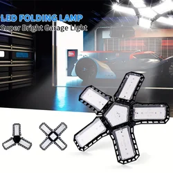 LED Garage Light Bulbs, 40W 60W 80W10000LM Super Bright Garage Lighting LED Shop Light With Adjustable Panels, E27 Screw Socket