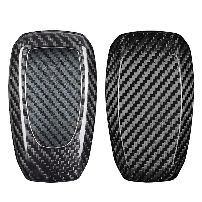 Steady Dry Carbon Fiber Smart Remote Key Fob Bag For Subaru WRX STI 2021-2023 External Remote Smart Key Fob 4 Button Key Accesso