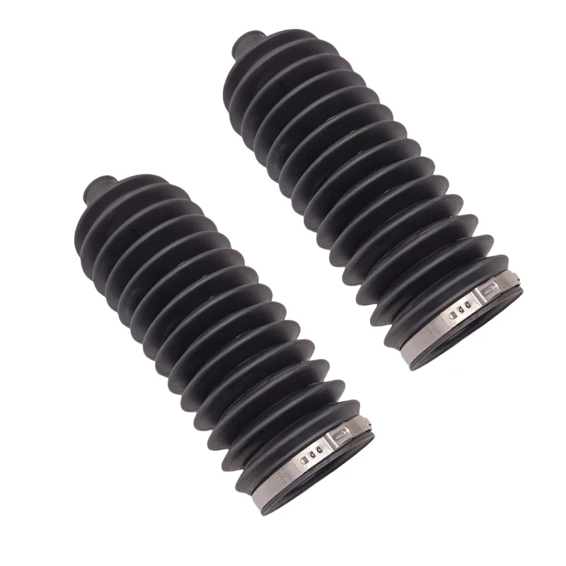 For Mazda 6 2003-2008 2 PCS Car Rack and Pinion Boot, Steering Gear Ball Cage Kit, Inner Tie Rod Boot Set GJ6A3212X