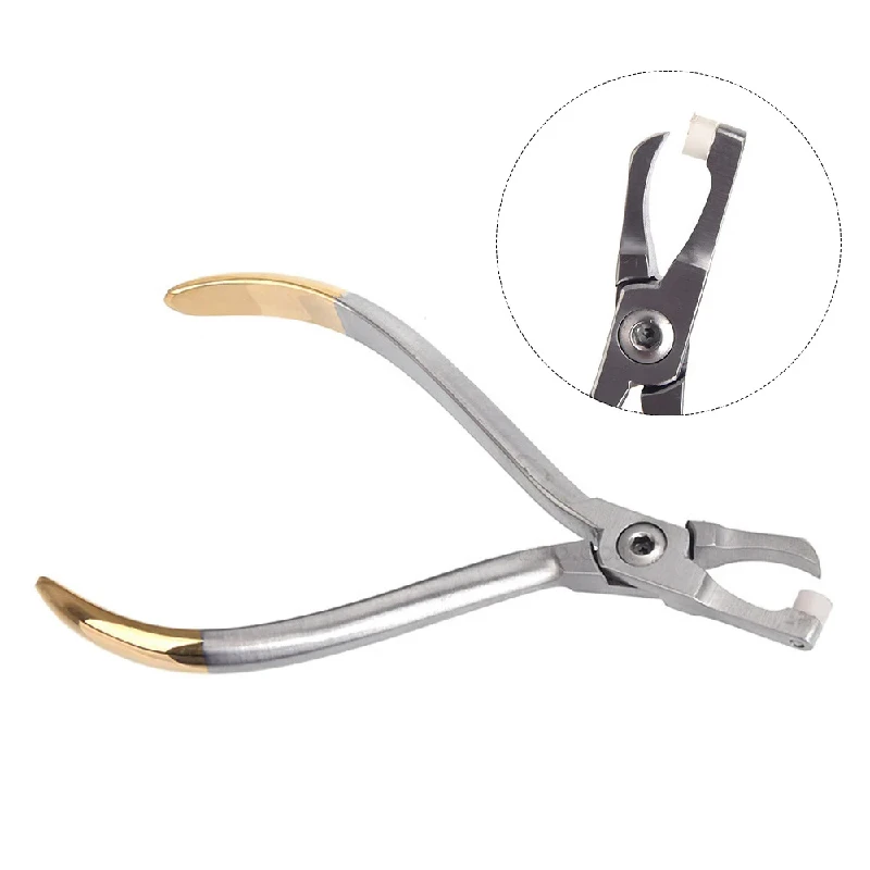 1pcs Dental Orthodontic Pliers Orthodontic bracket disassembly forceps Bracket Removing Short Posterior Adhesive Band Remover