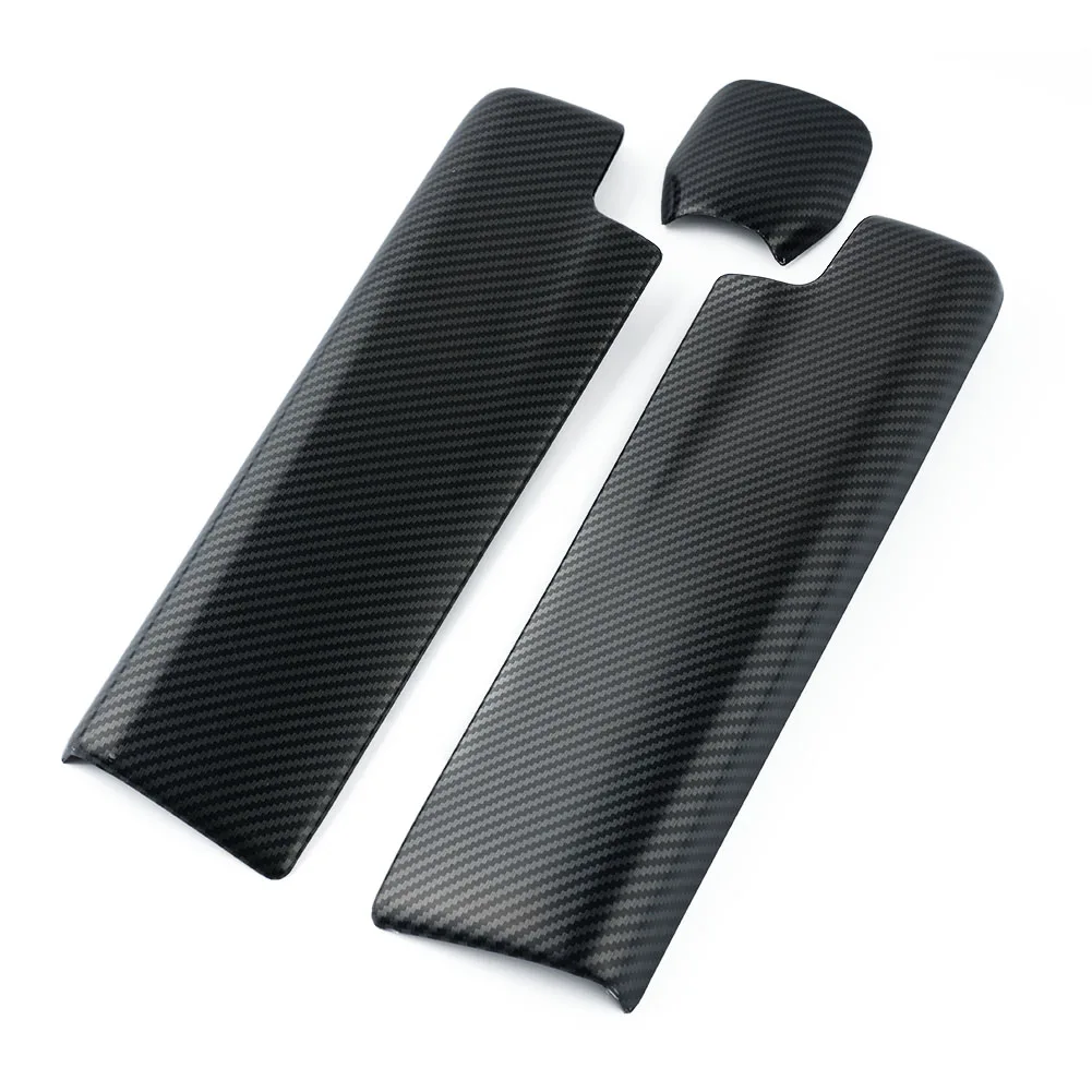 Accessories Interior Trim Set Carbon Fiber Carbon Fiber Dirt-resistant Interior Accessories Never Fade Waterproof