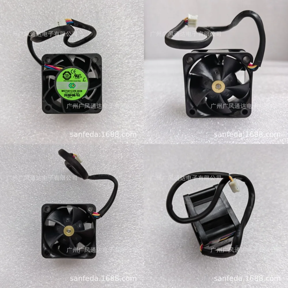 

High Airflow 12V 0.40A 40x40x12mm DC Cooling Fan for 4028 MGT4012ZB-W28 Laptop PC Power Supply Heat Dissipation Fan for