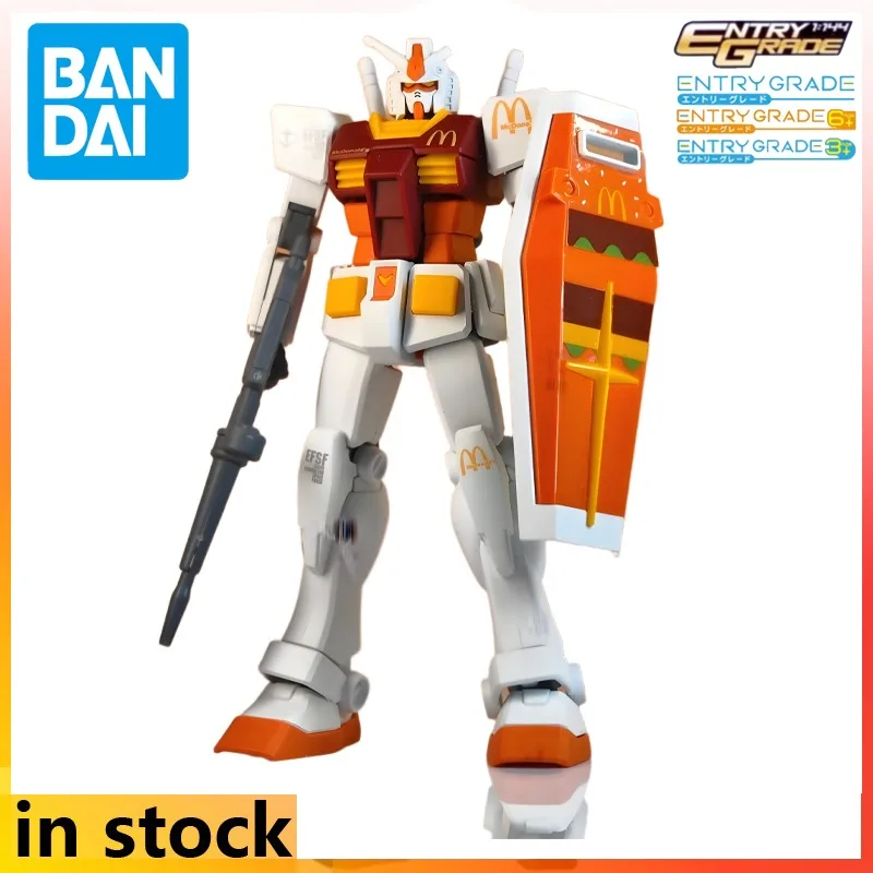 

BANDAI Genuine ENTRY GRADE Series EG RX-78-2 Gundam (Big Mac Ver.) Plastic Assembly Model Collectibles McDonald's Alliance