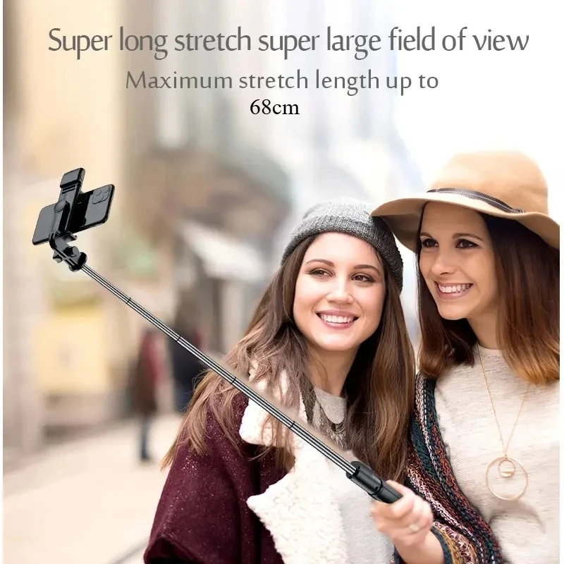 Wireless Bluetooth Selfie Stick Tripod Stand with Fill Light Remote Shutter For iPhone Samsung Xiaomi Live Phone Holder Tripod