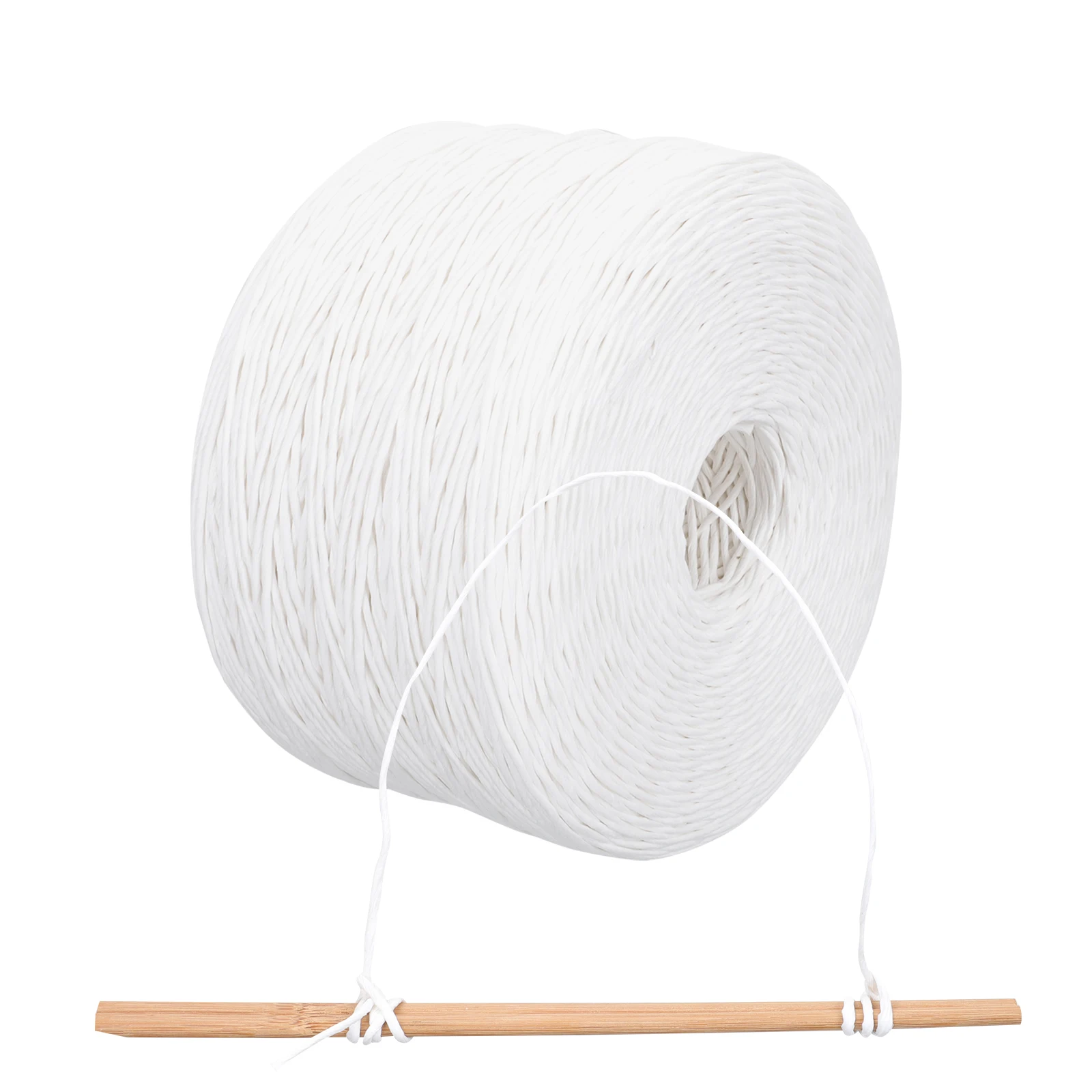 1pcs Kraft Paper 1 Roll White 2mm 500m DIY Lampshade Packing Rope Gift Wrapping Handmade Paper Rope Decorative Supplies