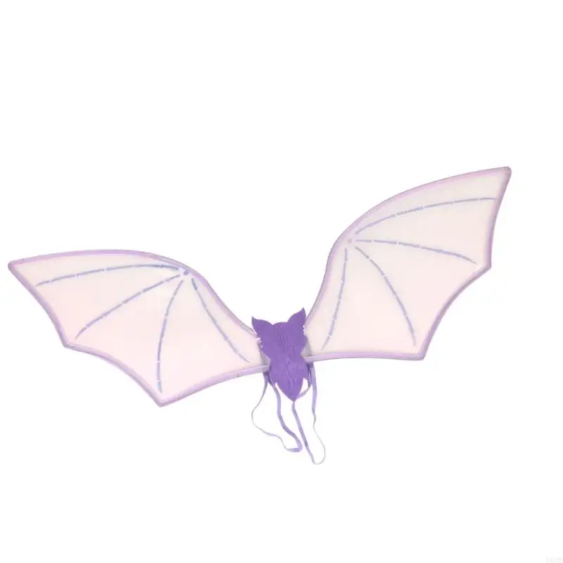 H58E Halloween Flügel Kostüm Kid Bat Fledermaus Dress -up -Accessoires für Kinder Weihnachten