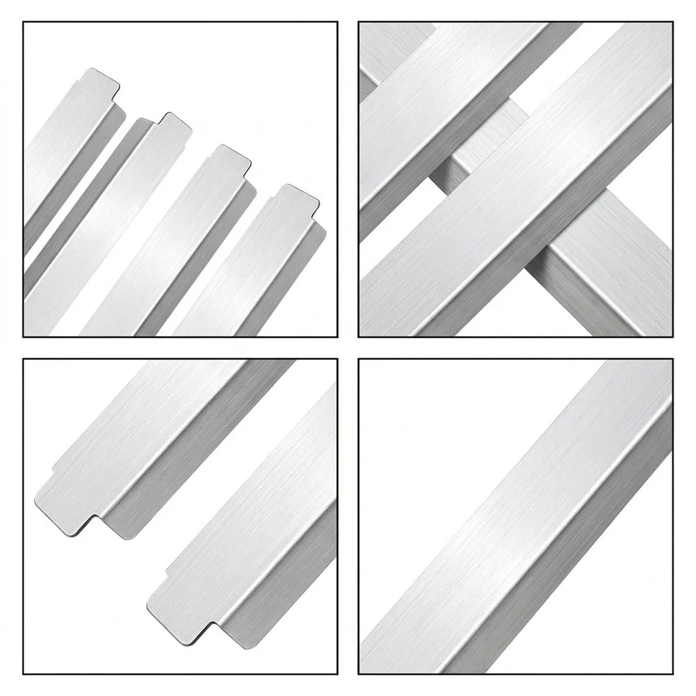 8Pcs 12-Inch Stainless Steel Adapter Bars For Steam Table Pans - Food Divider Support Rods For Kitchen Catering Equipment