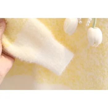 Children's Clothing Christmas Sweaters Baby Girl Winter Clothes Kids Clothes Casual Fashion Streetwear Pullover Knit Elegant 5