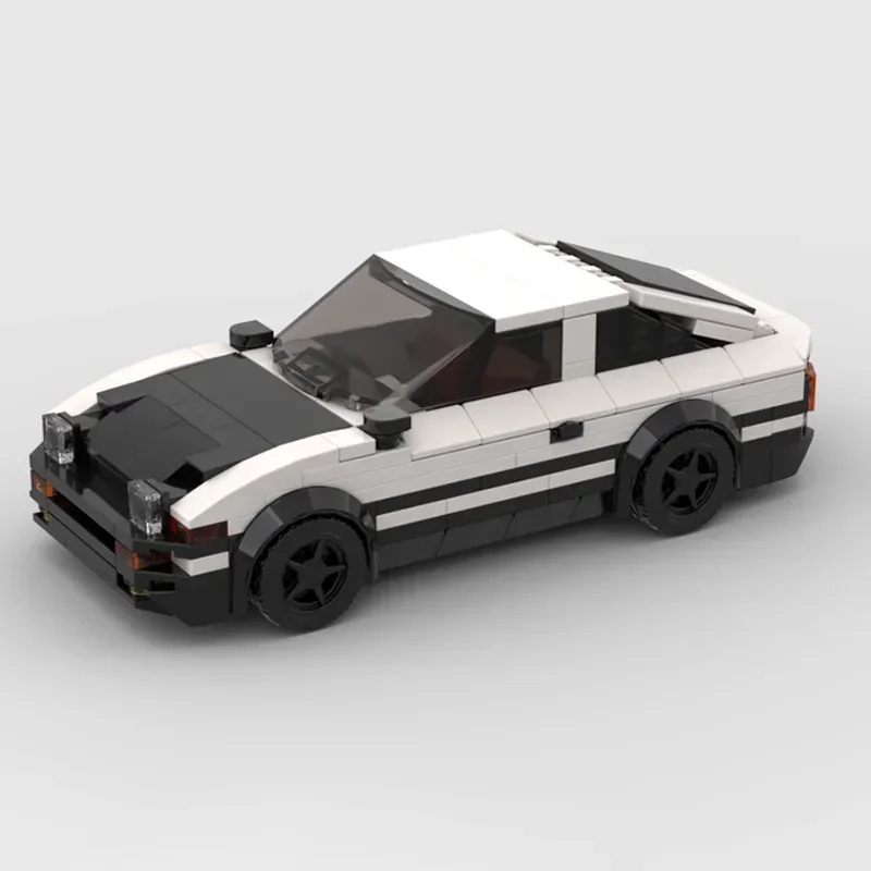 Super samochód sportowy Moc klocki do budowy 1983 Sprinter Trueno Model samochodu technologia klocki modułowe Construstion DIY montaż zabawki prezenty