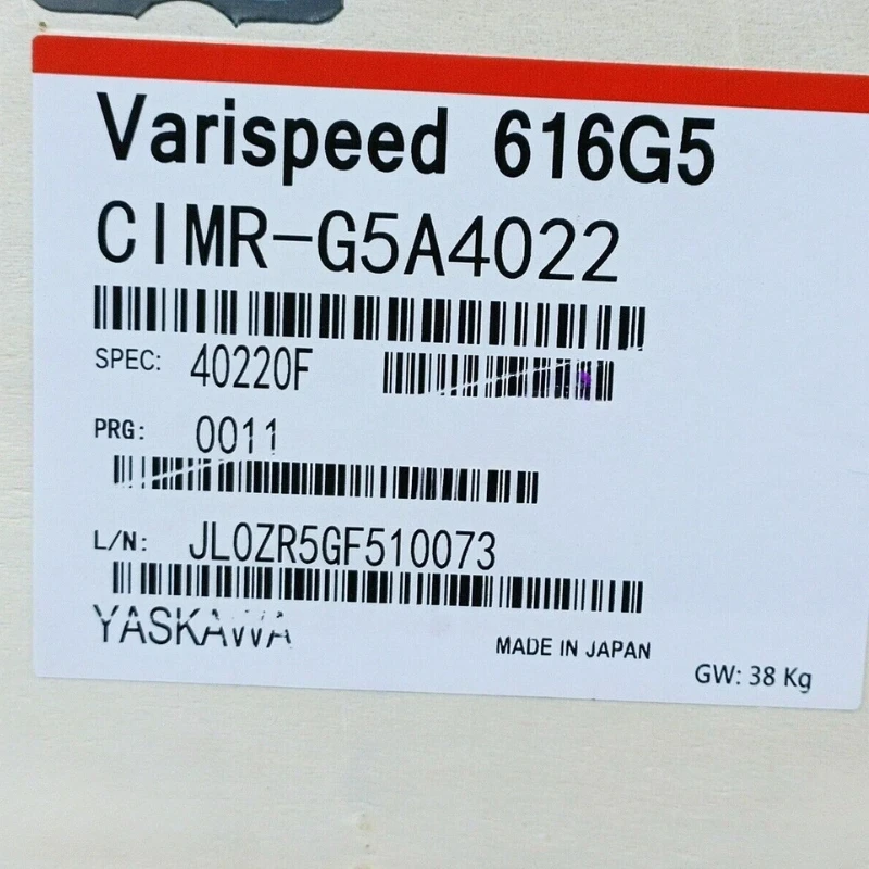 New CIMR-G5A4022 Yaskawa Inverter 1 Year Warranty In Stock