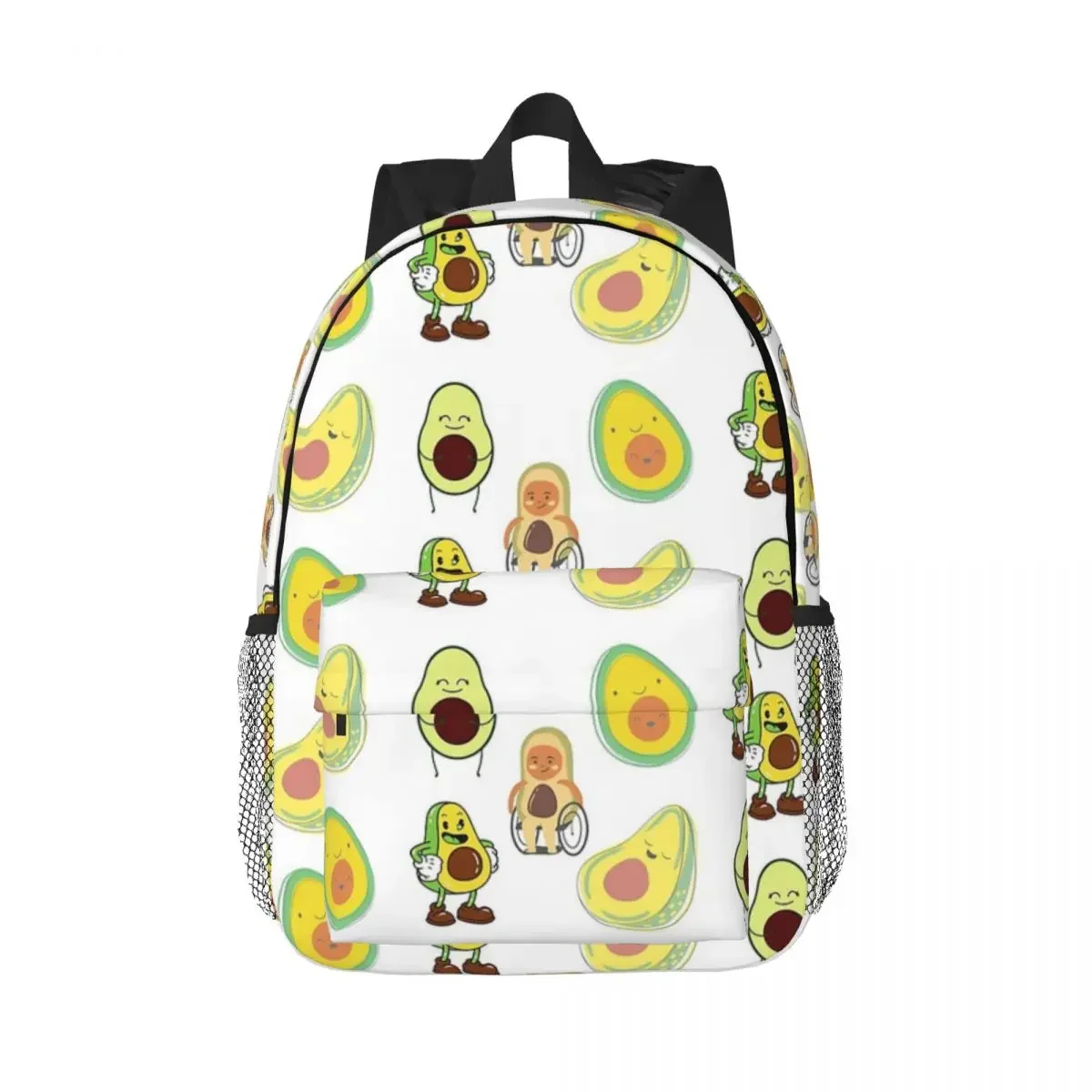 

Laptop Avocado Set 3 Backpacks Teenager Bookbag Cartoon Children School Bags Laptop Rucksack Shoulder Bag Large Capacity