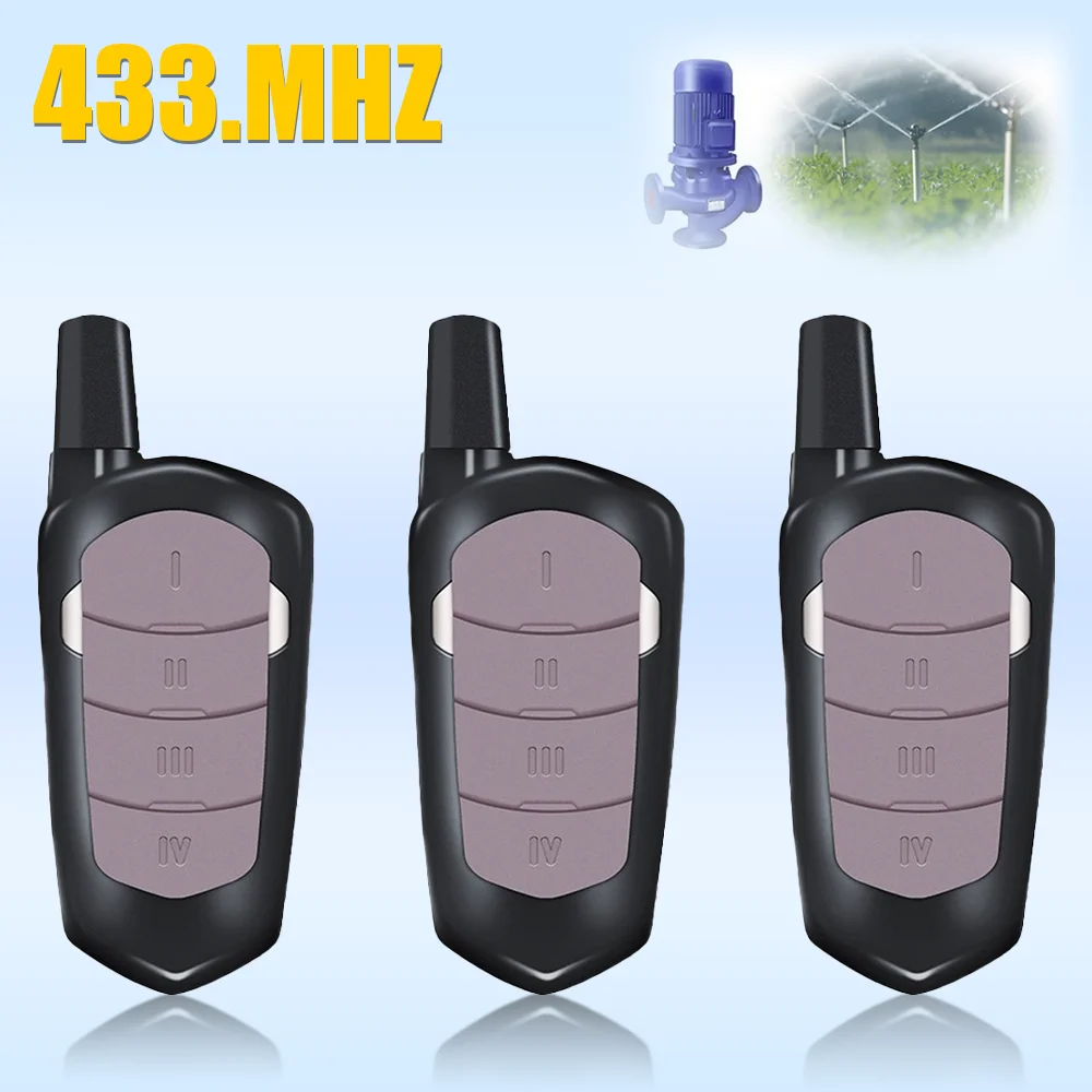 Garage Remote Control Duplicator 433mhz Gate Door Commands Opener 433 mhz Electric COPY Code Clone Access Portal Fixed Code