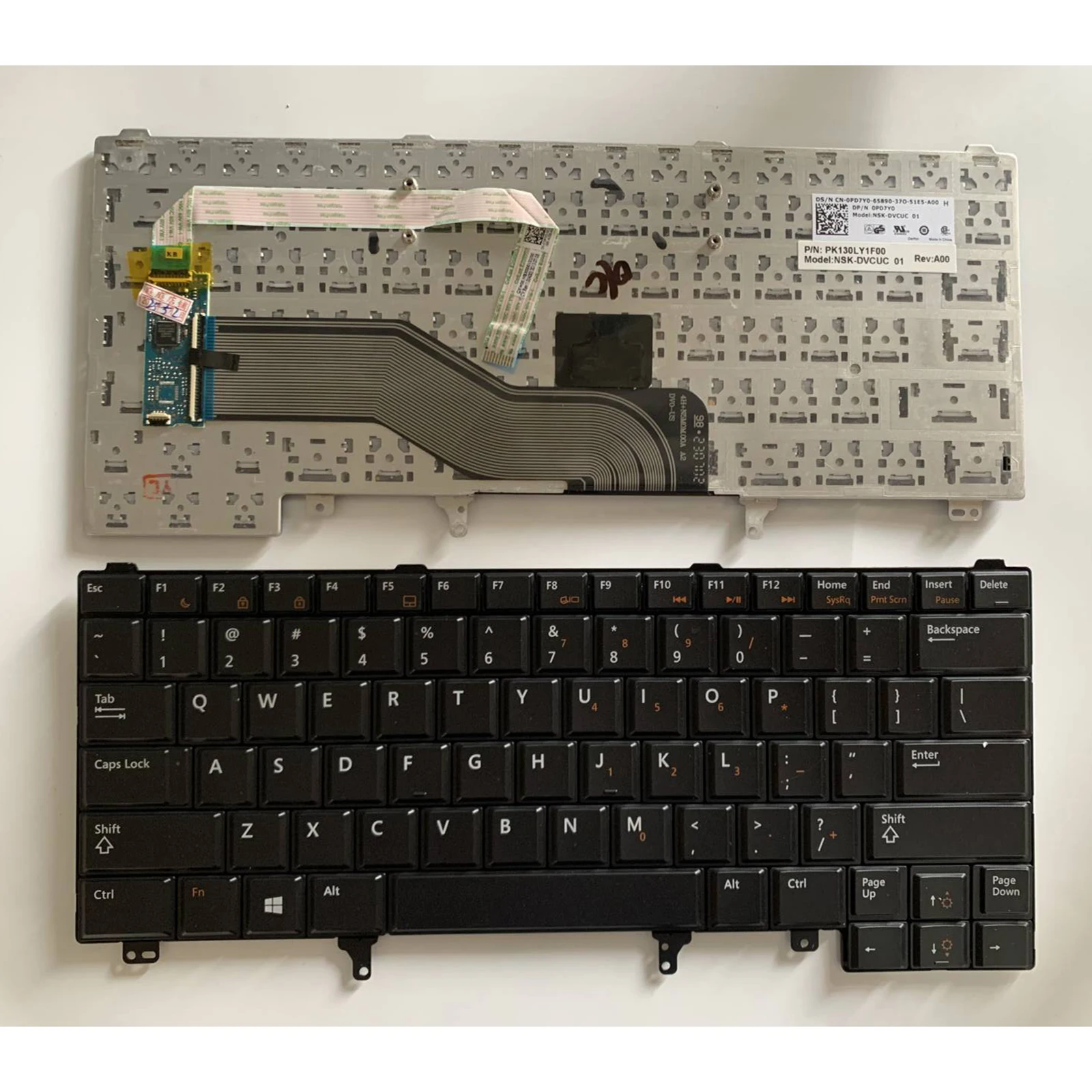 

Laptop keyboard US Layout for Dell Latitude 5420 5430 7420 7520 0CW3R5 E5420