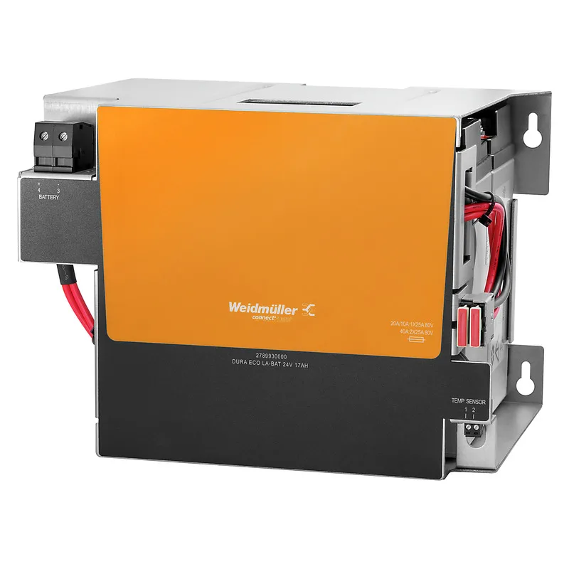 

Новый оригинальный аккумулятор Weidmuller UPS 2789930000 DURA ECO LA-BAT 24V 17AH