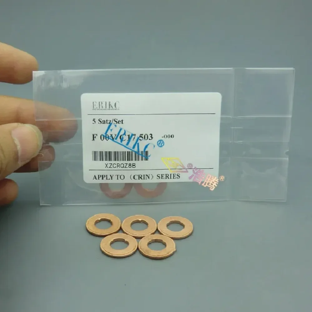 Copper Shim F00VC17503 Clip Washer F00VC17504 Nozzle Copper Washer F00VC17505 F00VC17502 Gasket for Common Rail Injector