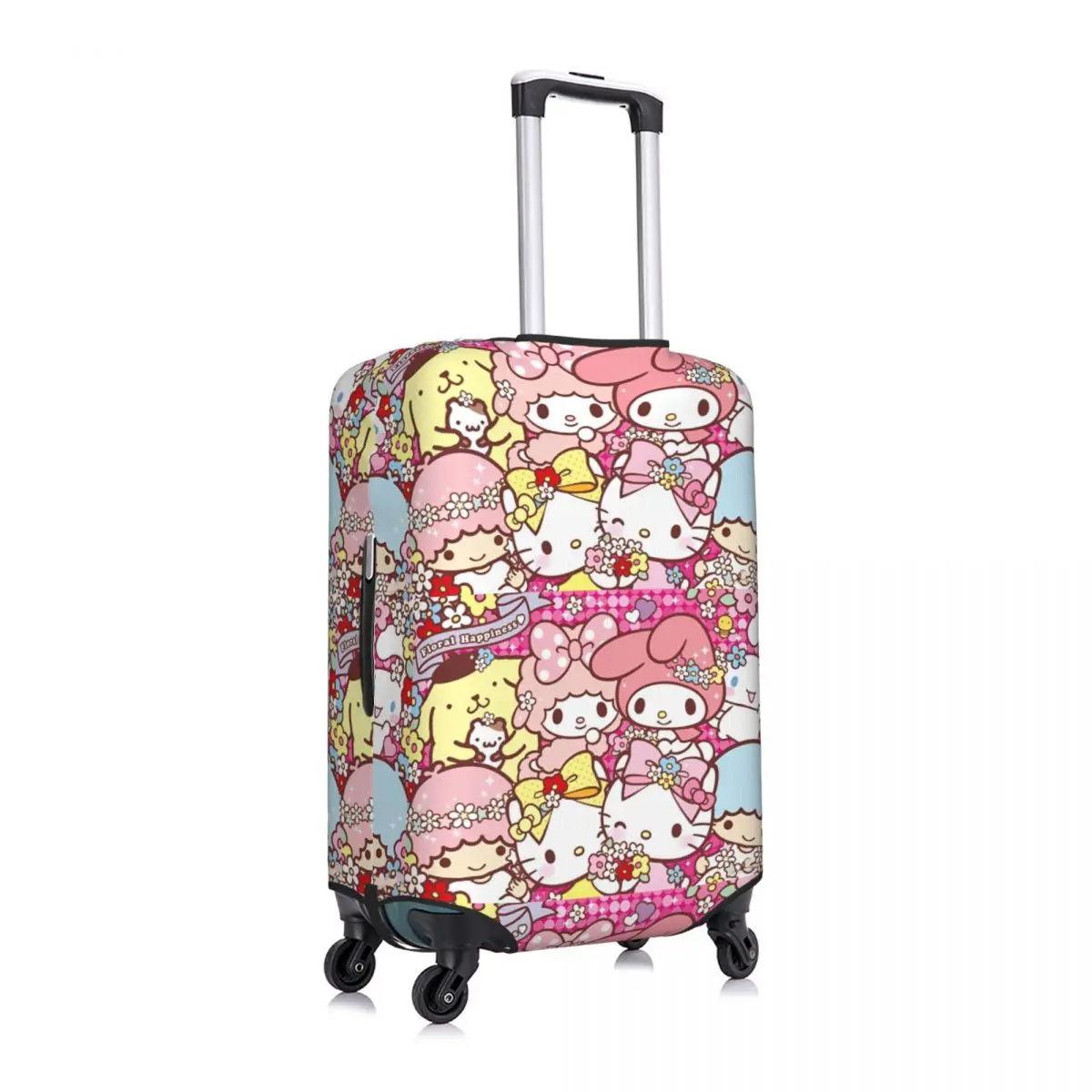 Hello Kitty and Friends Cute Suitcase Cover Elastic Business Protector Luggage Supplies Holiday