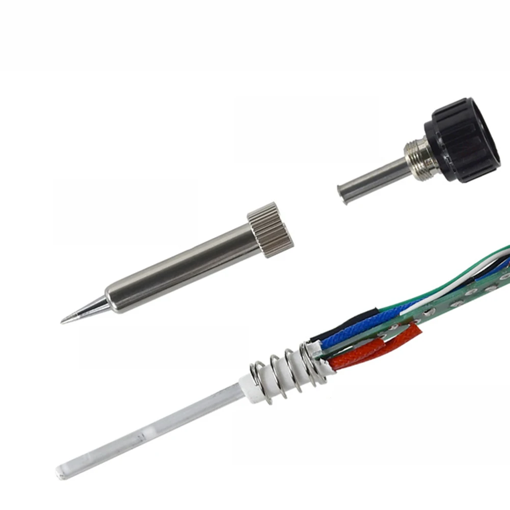 Silicone Handle Electric Soldering Iron 5 Holes Type 5 Pin Type General Compatibility High Temperature Resistant