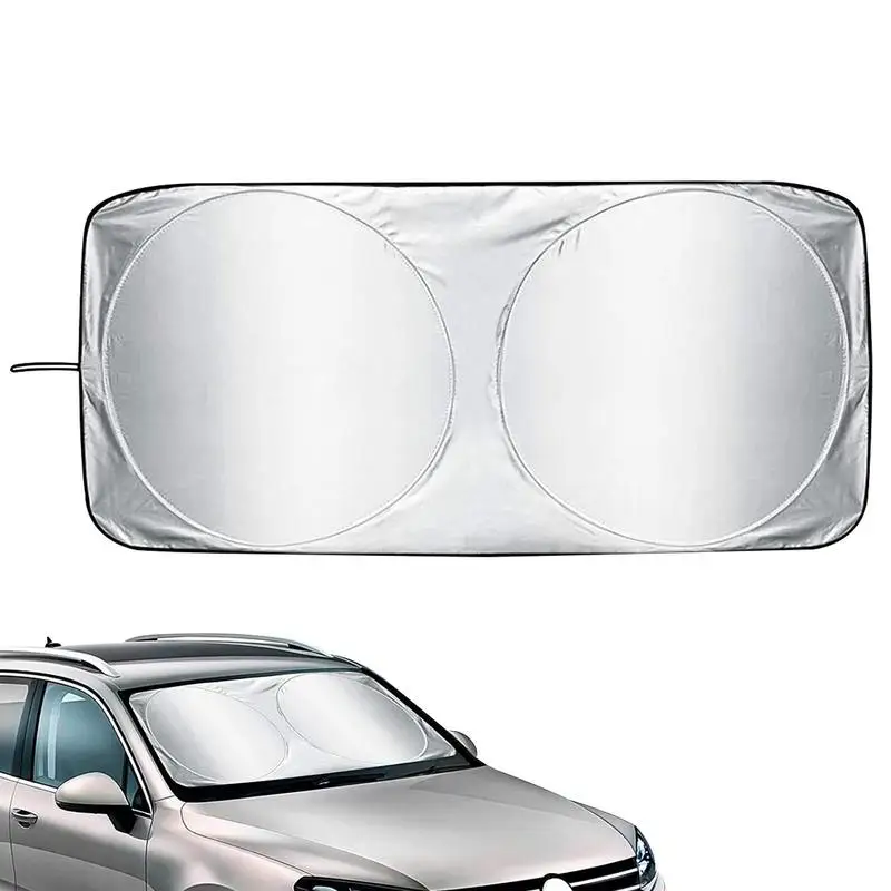 

Automotive Windshield Cover UV Proof Windshield Sun Visor Vehicle Car Window Front Window Universal Heat Protection Sun Blocks