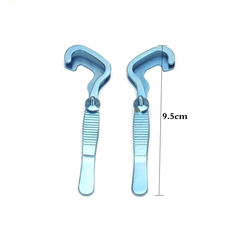 Stainless Steel Eye Turning Forceps Magic Double Eyelid Meibomian Gland Cyst Forceps Cyst Clip Granular Swelling Clip Ophthalmic