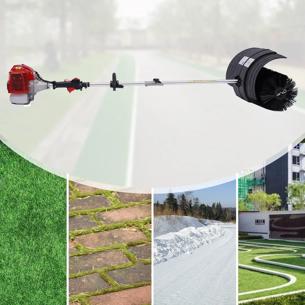 Elektrische Veegmachine Benzine 2.3PS 52cc Veegmachine Benzine Veegmachine Handmatige Veegmachine Rugzak Handmatige Veegmachine Kunstmatige Gazon Veegmachine
