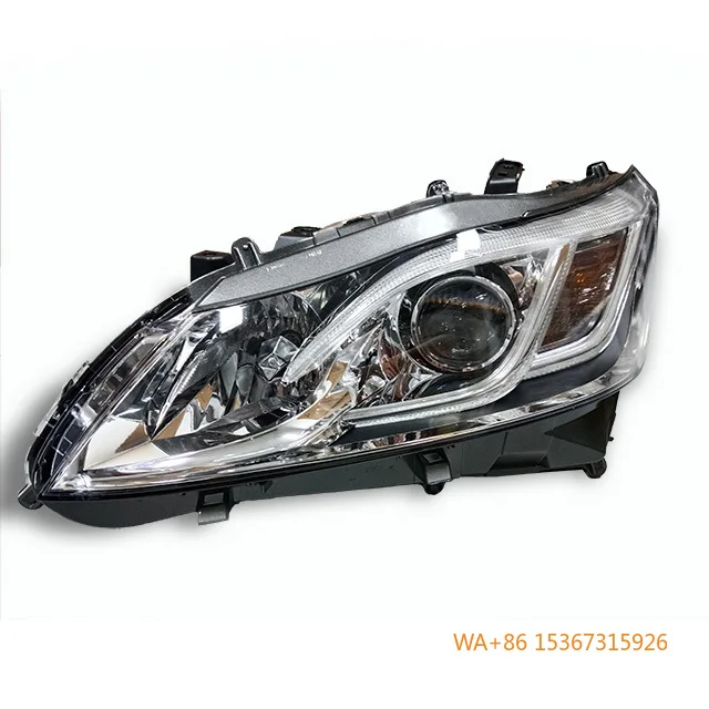 

For 2014-Headlights with Transparent Lampshades,