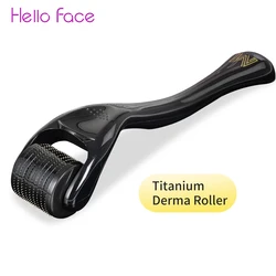 540 Titanium Derma Roller Micro Naald Baard Roller 0.25mm Naalden Voor Huidverzorging Haaruitval Behandeling dermaroller