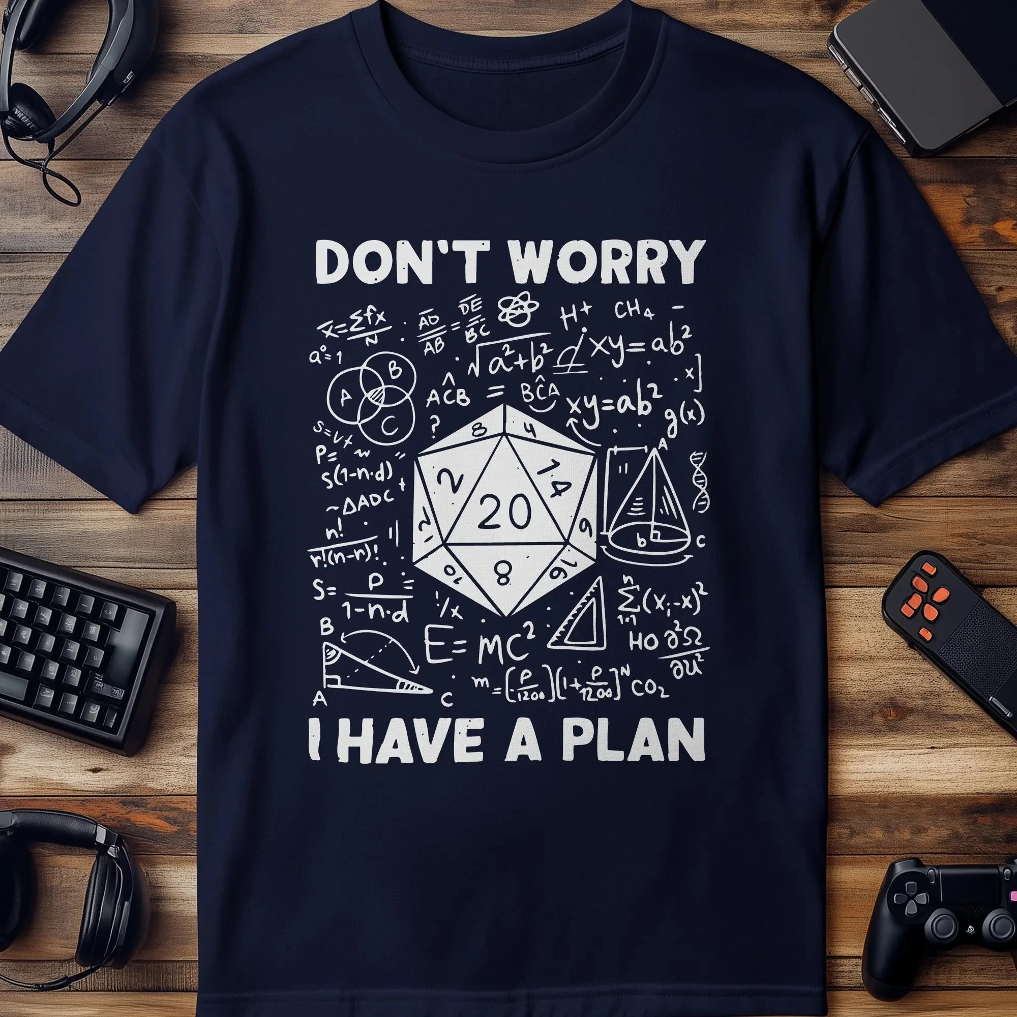 Camiseta divertida de matemáticas Geek, regalo de diseño de matemáticas humorísticas D20 para profesores de matemáticas, camiseta para entusiastas de la matemáticas Nerdy, camisa de dados de mazmorras hilarantes