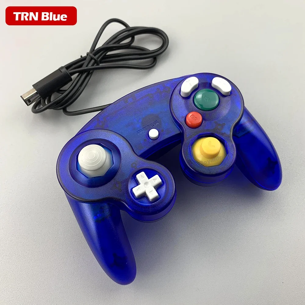 8 Farben kabel gebundenes Gamepad für Gamecube ngc Konsole Joypad Controller für ngc klassischen Joystick Retro Spiele konsole Gamepad Zubehör