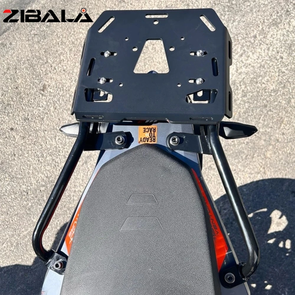 ل 390 مغامرة دراجة نارية الخلفية رف أمتعة التعادل أسفل البضائع العلوي الناقل الخلفي دعم قوس 390Adv 2021 2022 2023 2024