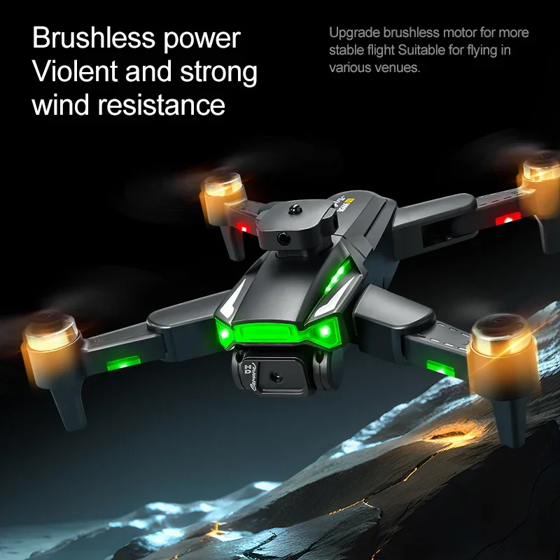 2024 New RG606 Max 5G Optical Flow GPS Folding Drone with Dual WIFI Professional Drone Medium Size with Servo Gimbal Toys Gifts