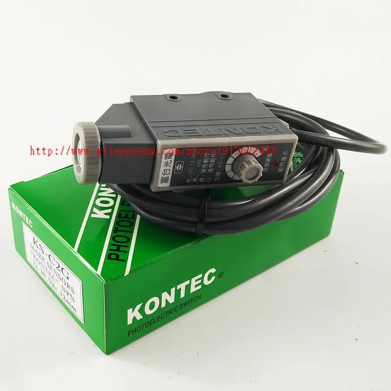 KS-C2W KS-C2B KS-C2R KS-C2G KONTEC Color Sensor Marking Photoelectric Eye New Original