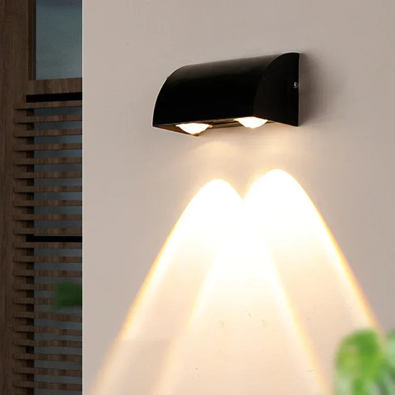 

Aluminum Led Outdoor Wall Light Waterproof Porch Garden Lighting Indoor Wall Lamp Decor Bedroom Living Room Corridor Stairs Lamp