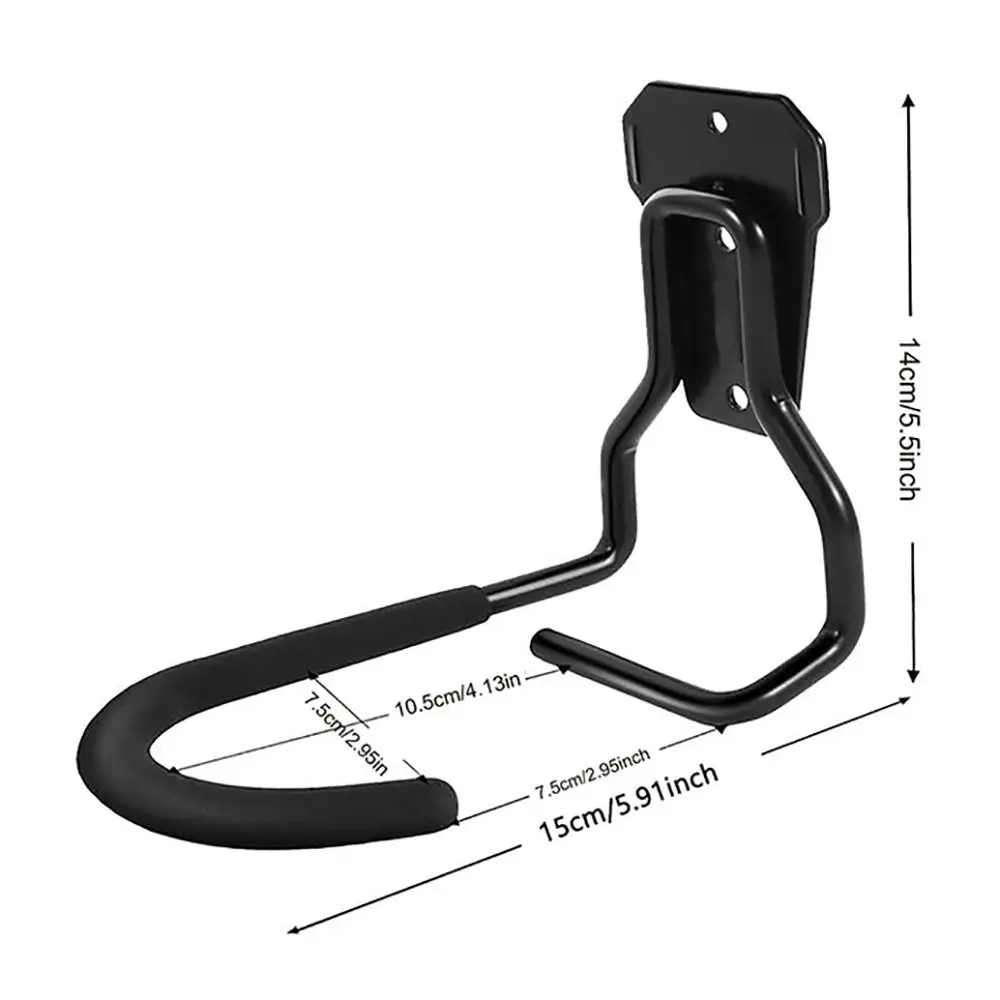 Soporte de pared para bicicleta resistente de alta capacidad en casa - imagen 5