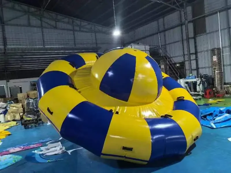 

Ski Tubes Inflatable Crazy Towable Ufo Disco Boat For Water Games