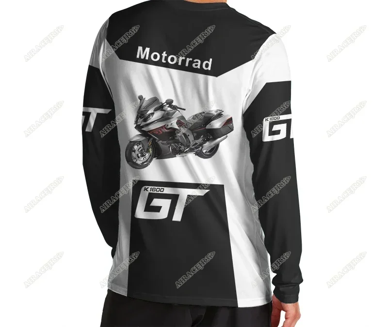 K1600 GT For BMW Sport Tourer Motorsprot Ride Motorcycle Long sleeves T-Shirt Motorrad Racing Team Mens Quick Dry Anti-UV Summer