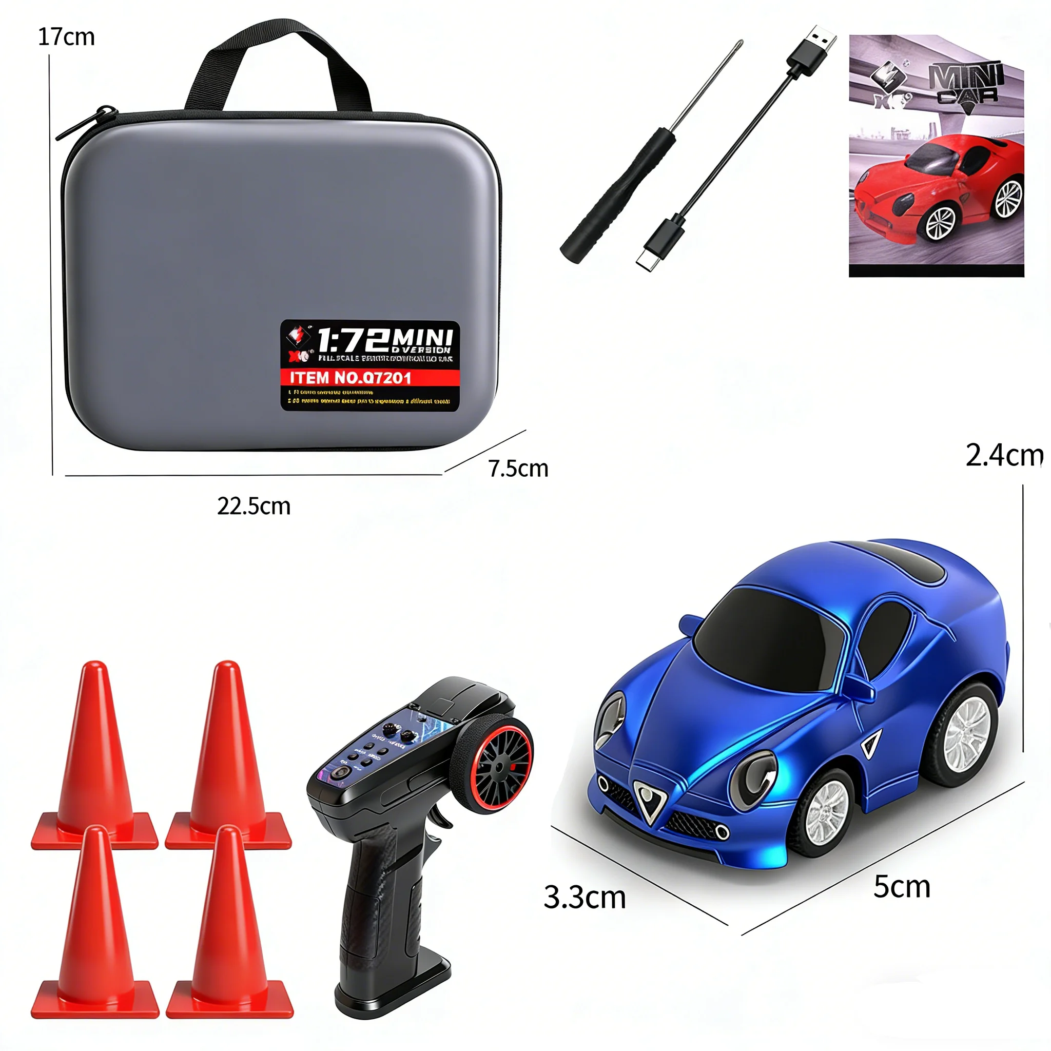 

Радиоуправляемая машинка Wltoys Q7201 1:72, миниатюрная, 4WD, настольная, с 3-скоростной регулировкой, гоночная, с гироскопом и амортизаторами