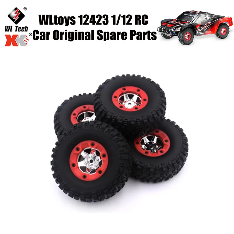 

WLtoys 12423 1/12 RC Car Original Spare Parts 12428-C-0816 Left Wheel 0817 Right Wheel Spare Parts