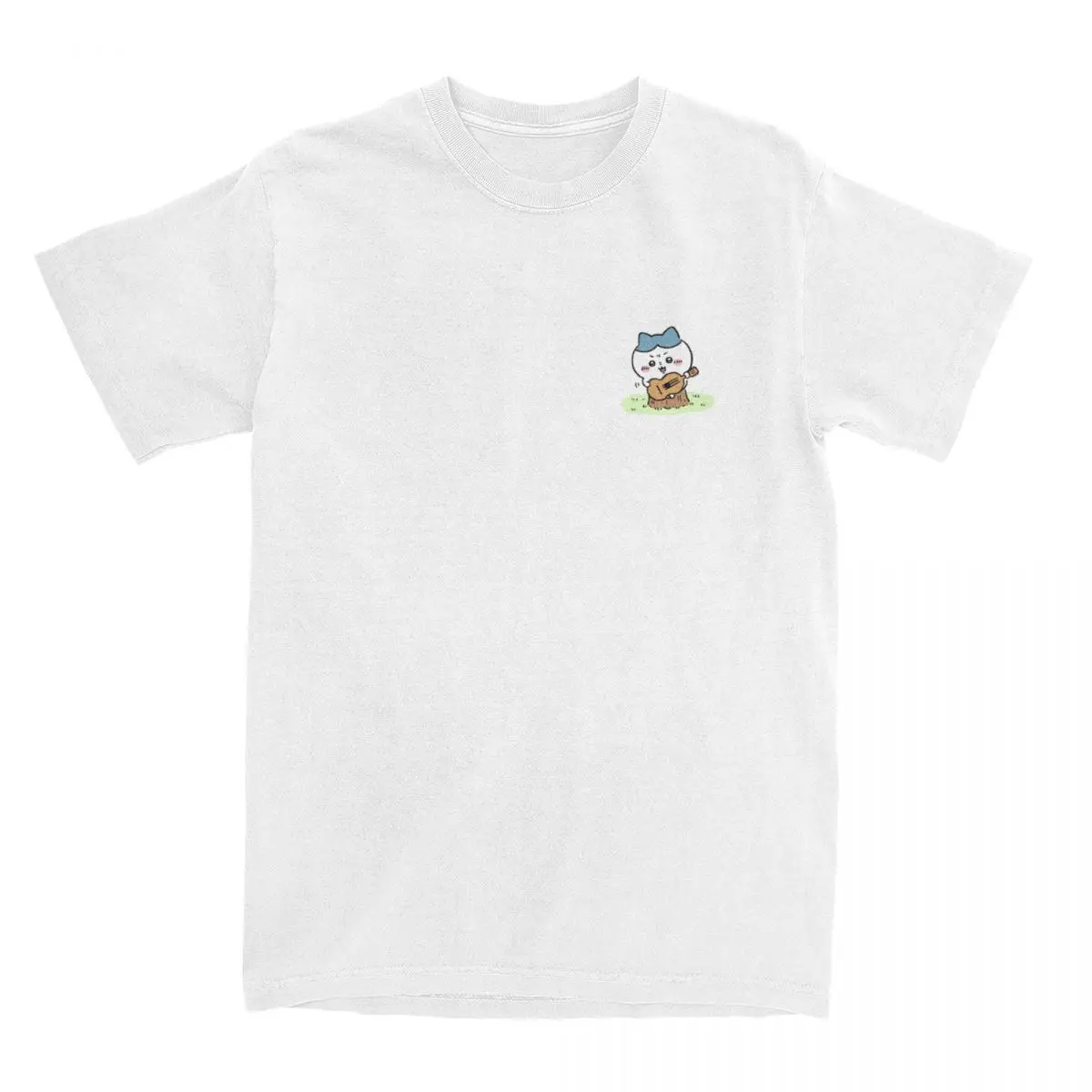 

Anime Chiikawa T Shirt Japan Mniniso Harajuku T-Shirts Short-Sleeved Vintage Tops Summer Cotton Round Neck 4XL 5XL 6XL Tees