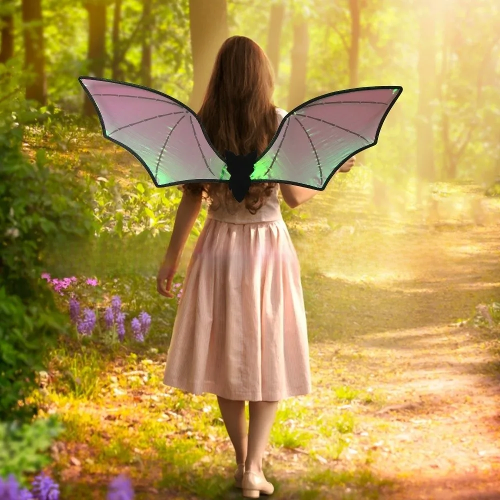 

Личность, большое крыло летучей мыши, реквизит для косплея, блестящее крыло для косплея, танцевальное шоу, органза, костюмы для косплея, аксессуар для подиума на сцене