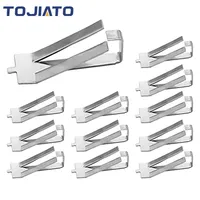 Stainless Steel Glass Bed Spring Turn Clip Clamp Holder for Ender 3 Pro, Ender 3S, Ender 5 Pro, CR-20 PRO, CR-10S Pro 3D Printer