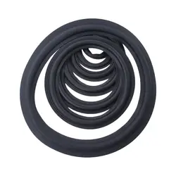 INCH Audio Speaker Subwoofer Rubber Edge Speaker Repair Accessories Folding Ring Speaker Folding Edge Ring Suspension Edge Ring