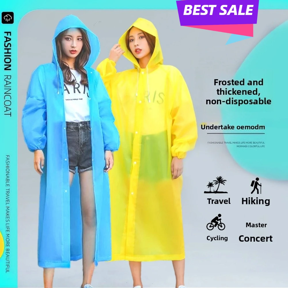 Reusable Thickened Adult Rainc - đánh giá và giá Cycling Commuter Rain Gear