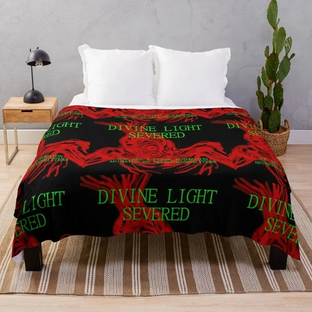 

DIVINE LIGHT SEVERED - Cruelty Squad Throw Blanket All Season Soft Lightweight Blanket for Home