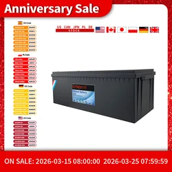 KEPWORTH 48V 100Ah 5120Wh LiFePO4 Battery Built-in BMS More than 6000 Cycles for Solar Home RV/Camping Off-Grid Applications